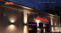 Desktop Screenshot of banzaihibachi.com